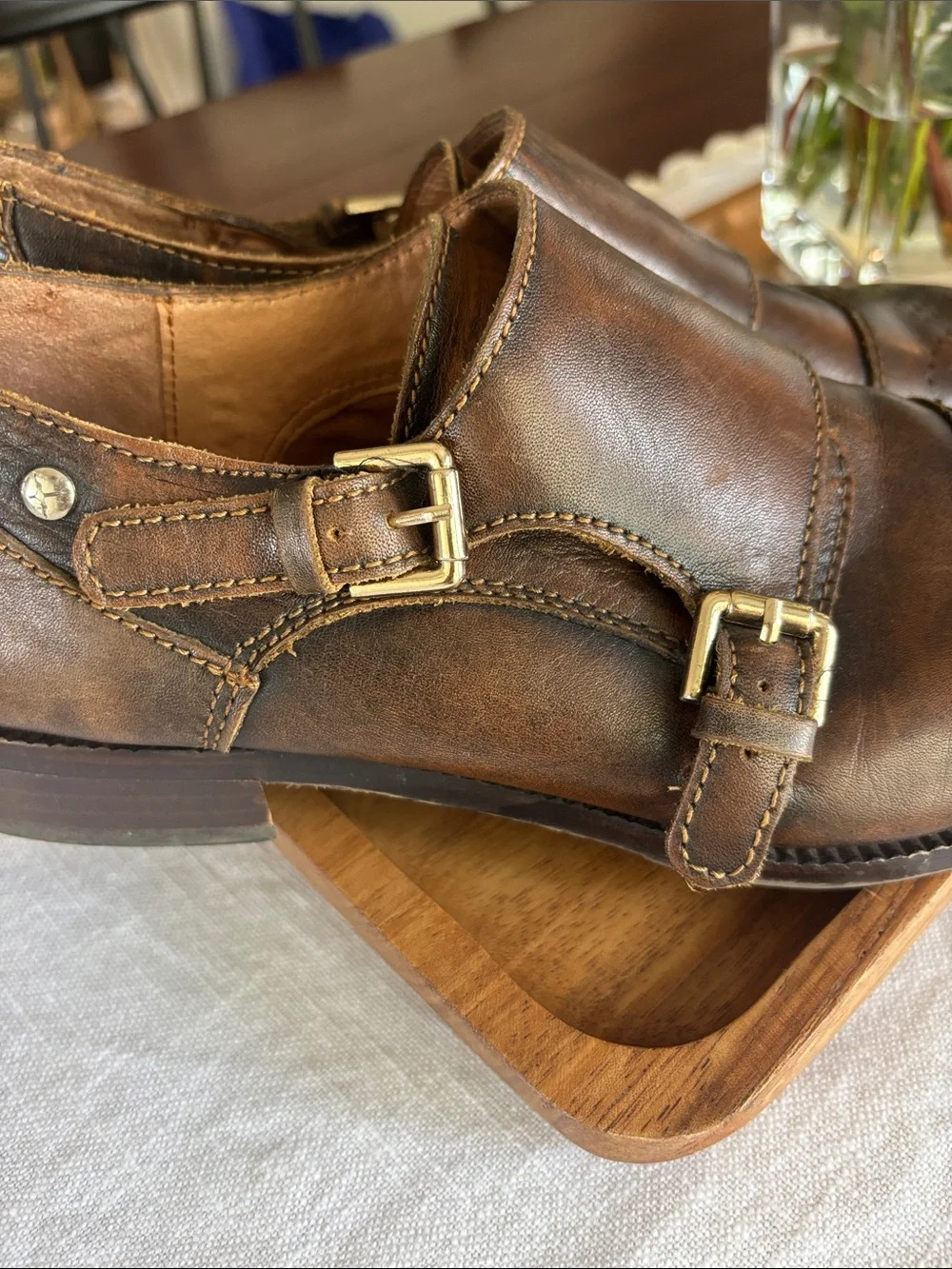 Pikolinos  Double Monk Strap Oxford shoes in Size 39 - US 8.5  excellent conditi